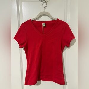 Flore Flore Jill Baby Tee in Raspberry